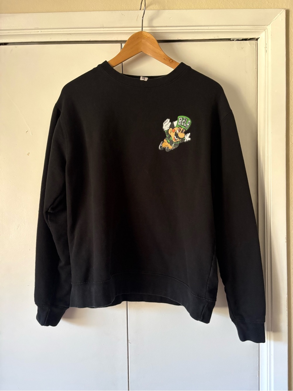 Black Men's Crewneck Sweater